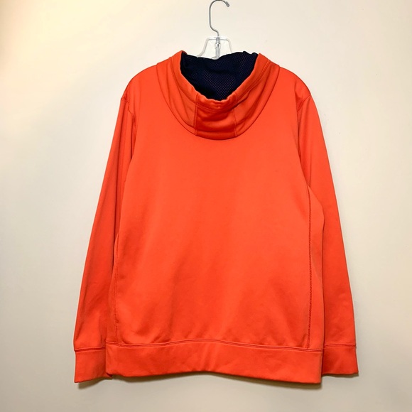 Nike sportswear men’s orange/black pullover therma-fit hoodie. Size M - Picture 6 of 9
